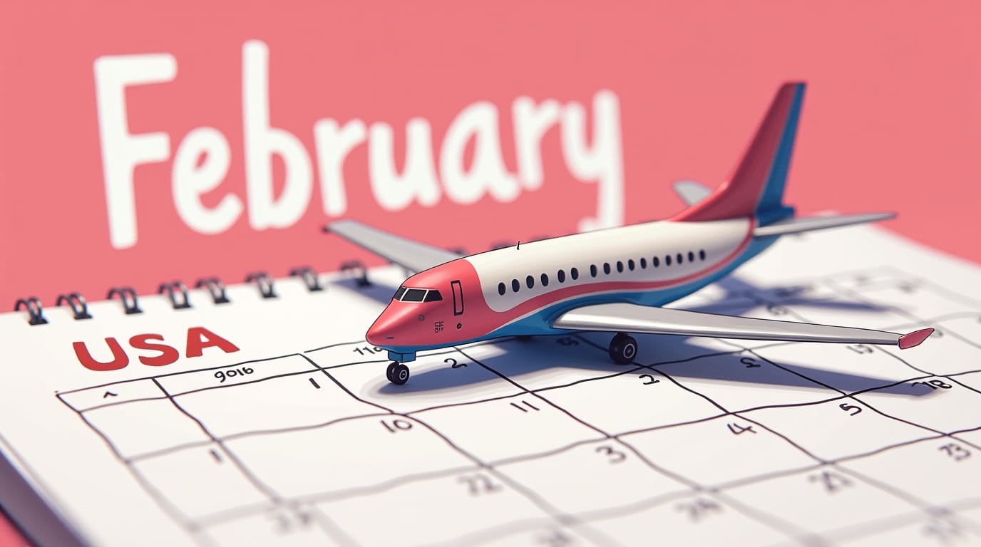 The Pulse of Air Travel USA: February 2025’s Busiest Routes