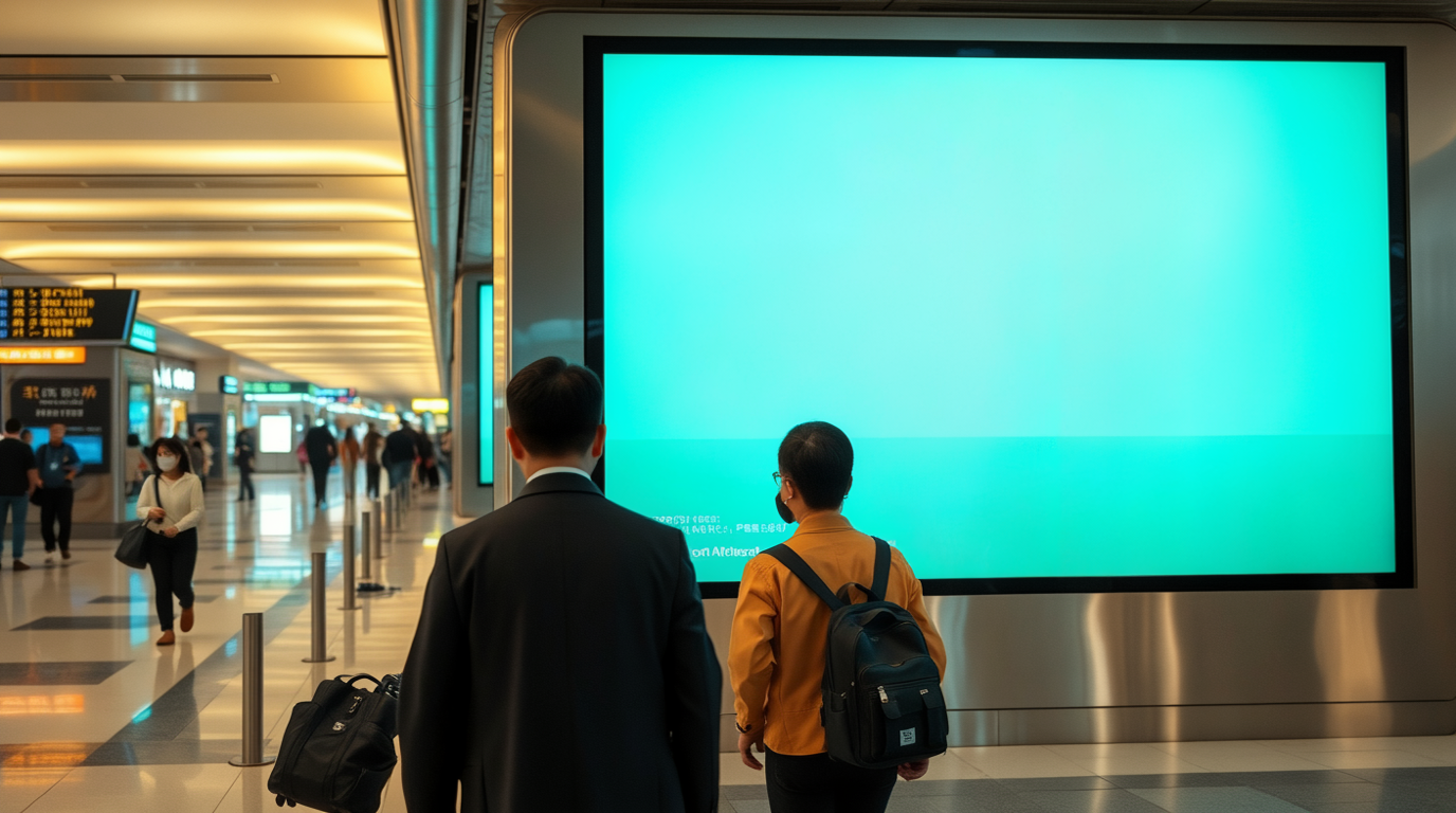 China’s Elite Airport Advertising: Capturing High-Net-Worth Travelers at at Premium Touchpoints