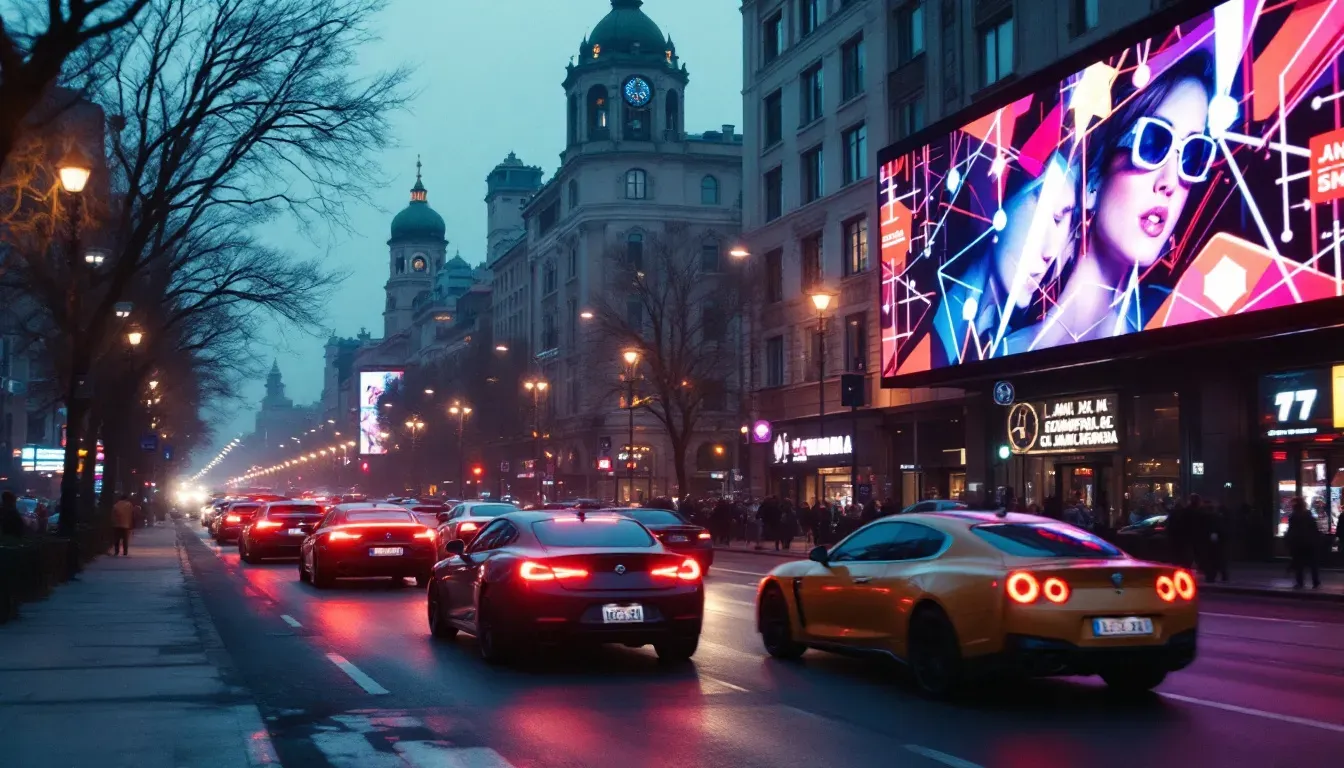 Premium OOH Advertising in Moscow: Russia's most Valued Placements Awaits!